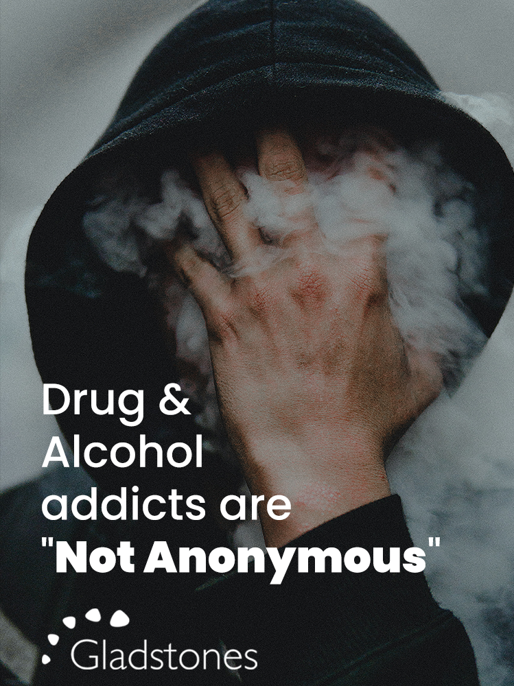 Drug and Alcohol addicts are “Not Anonymous”